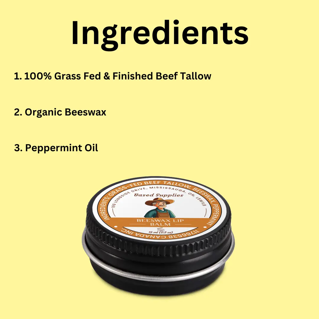 Peppermint Beeswax Lip Balm - 15 ml - Image 4